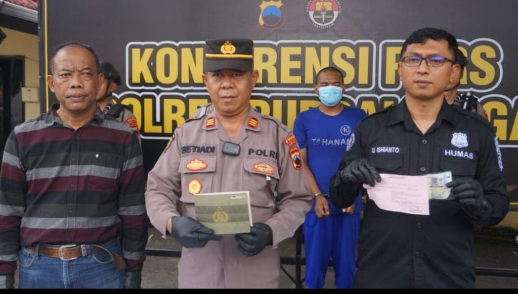 Polsek Purbalingga Ungkap Kasus Penipuan dan Penggelapan Sepeda&nbsp;Motor