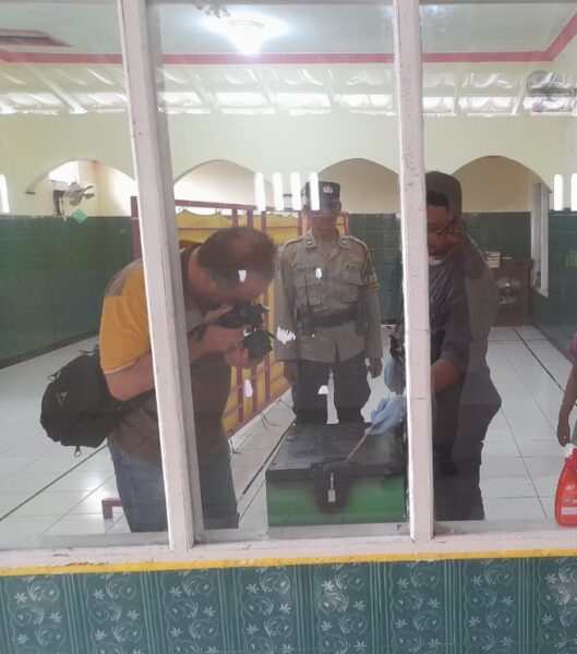 Pria Bertato Gasak Kotak Amal Masjid di Purbalingga, Pelaku Berhasil Ditangkap Polsek&nbsp;Kalimanah