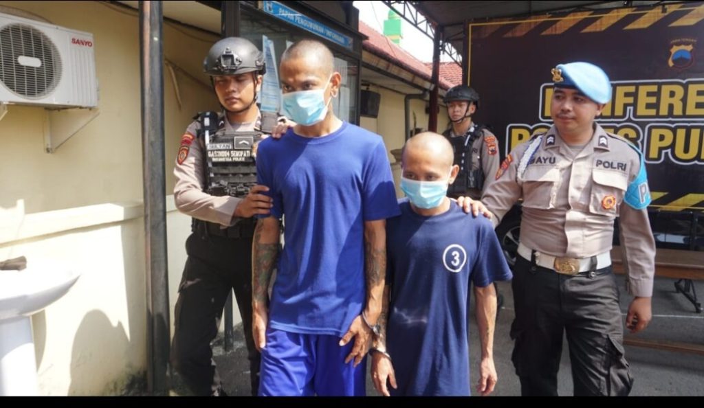 Polsek Karangreja Ringkus Dua Pelaku Pencurian di SD Negeri 3 Tlahab&nbsp;Kidul