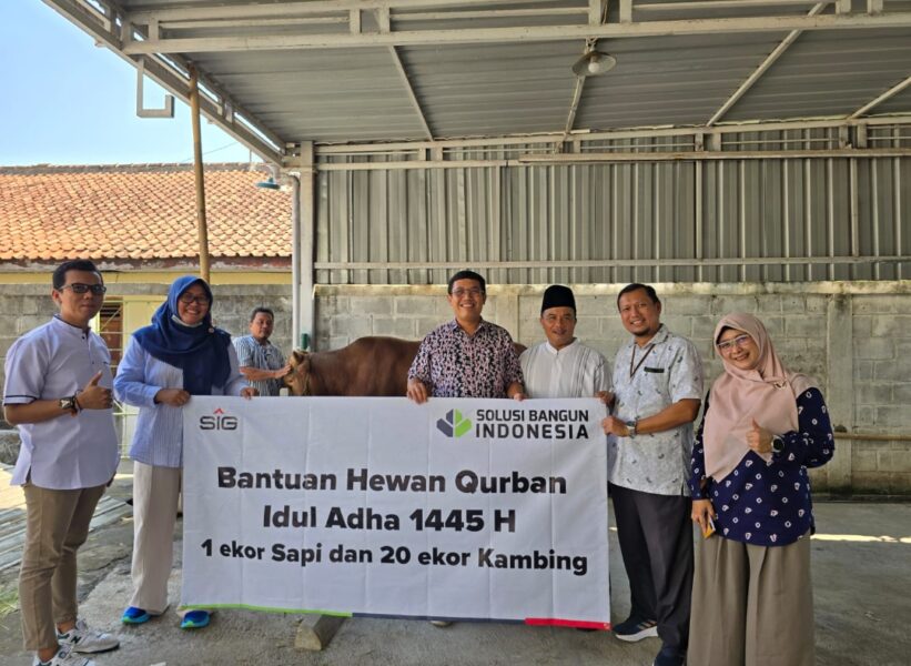 Berbagi Kebahagiaan Idul Adha, SBI Donasikan Puluhan Hewan&nbsp;Kurban