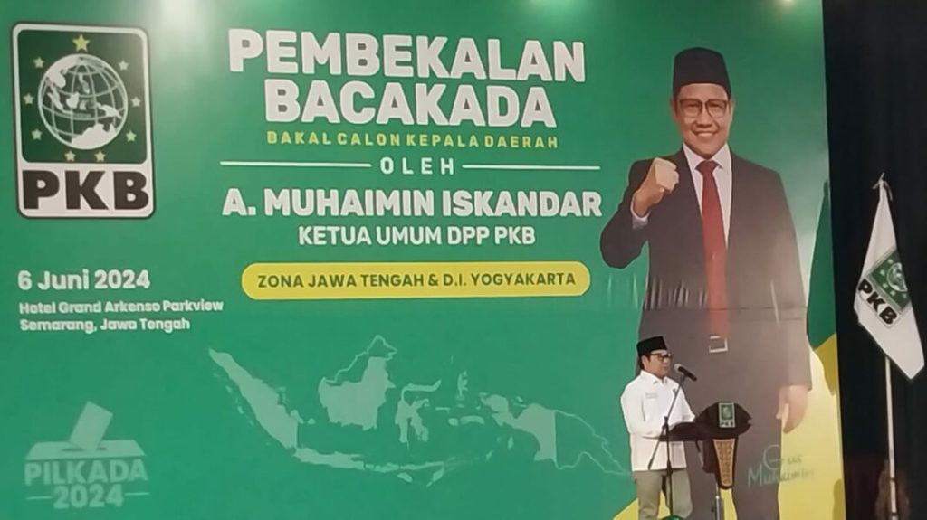 Bekali Bakal Calon Kepala Daerah se Jateng dan DIY, Ini Pesan Gus&nbsp;Muhaimin