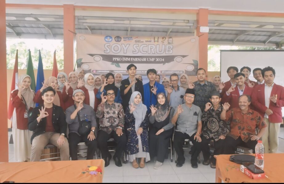 Pengembangan Potensi Ampas Tahu Sebagai Body Scrub di Desa Kalisari Cilongok Oleh Tim PPK Ormawa PK IMM Farmasi&nbsp;UMP
