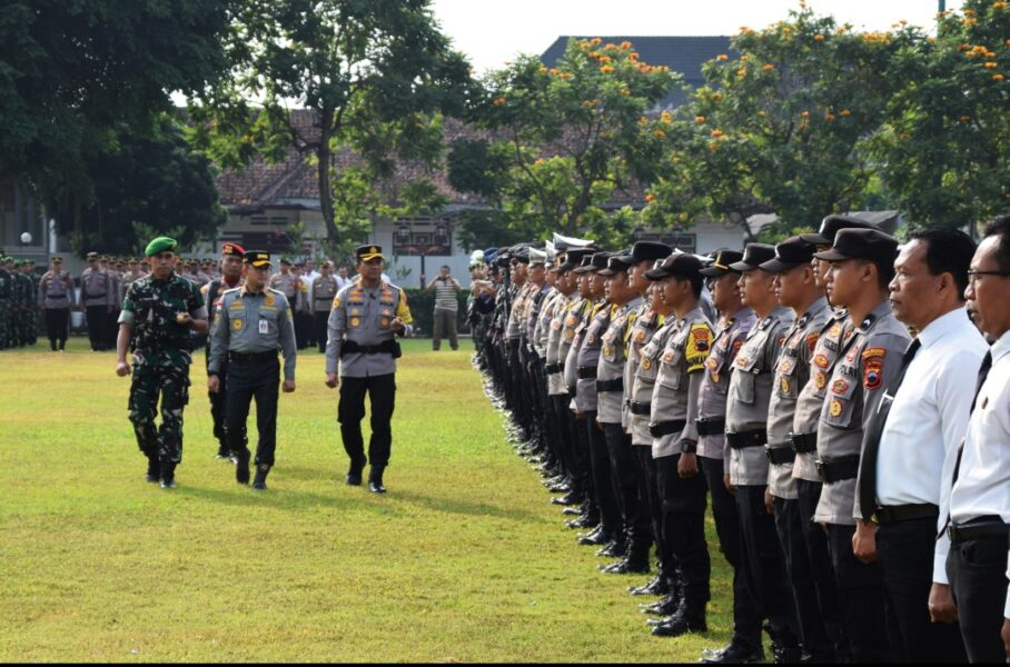 Pengamanan Pilkada Serentak, Polresta Banyumas Gelar Pasukan Operasi Mantap Praja Candi&nbsp;2024