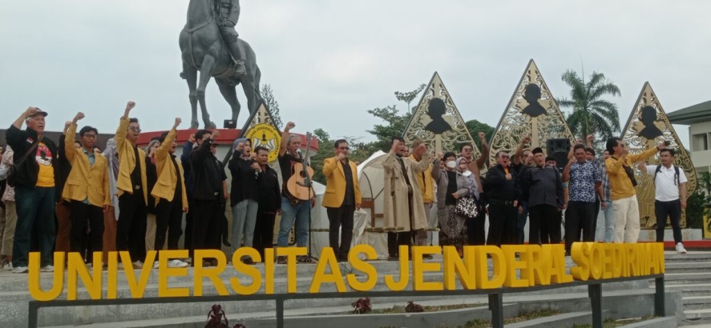 Laskar Soedirman Unsoed Tolak Revisi RUU Pilkada, Korupsi Konstitusi sangat&nbsp;Berbahaya