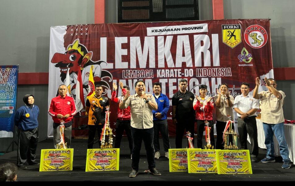 Kejuaraan Provinsi Karate Lemkari Jawa Tengah 2024 Sukses Digelar di Kota&nbsp;Surakarta