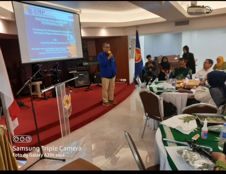 Dosen dan Mahasiswa UMP Gelar Pengabdian Masyarakat Internasional untuk Pekerja Migran Indonesia di Hong&nbsp;Kong